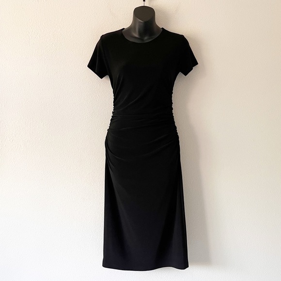 Norma Kamali Kulture Crew Neck  Dress - Picture 1 of 13
